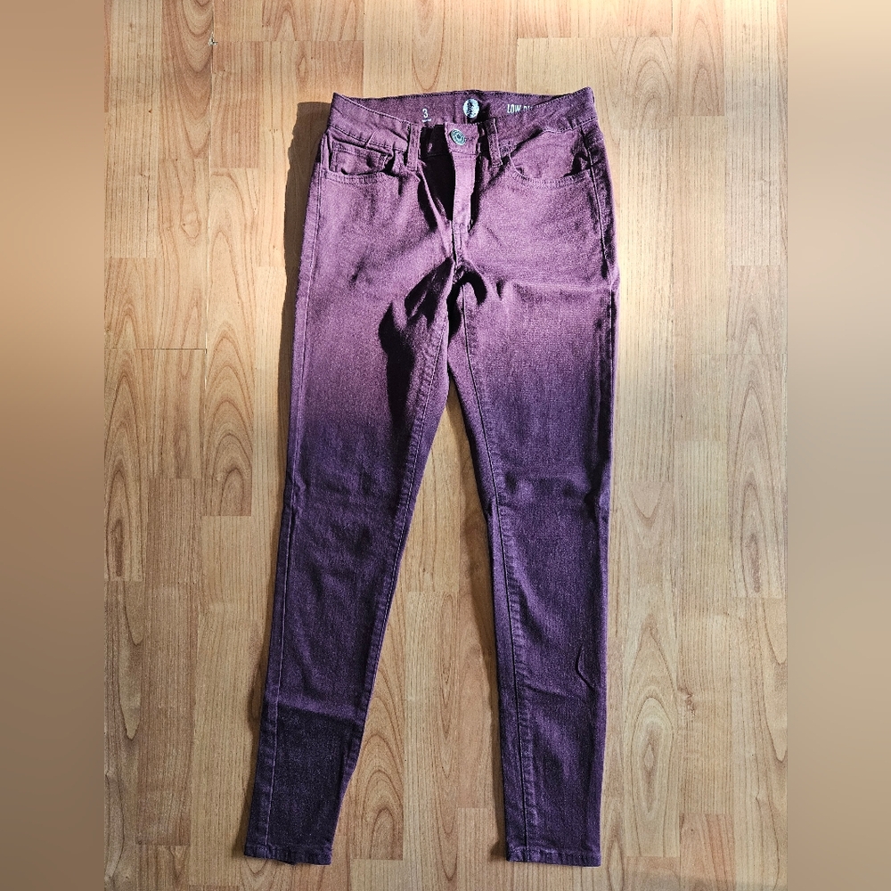 SO Maroon Low Rise Jegging